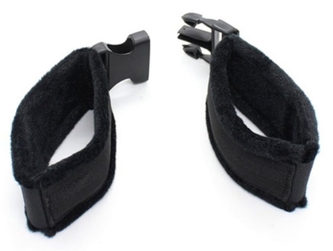 Menottes de poignets Buckle noir