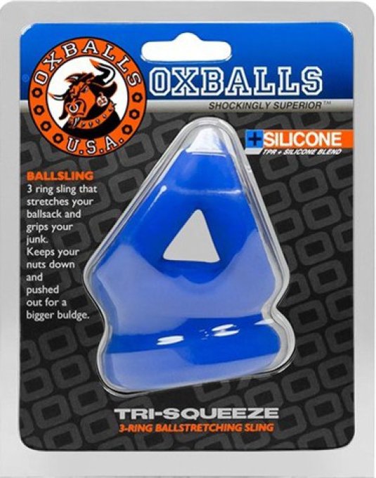 Tri Squeeze Ballstretcher Oxballs Bleu