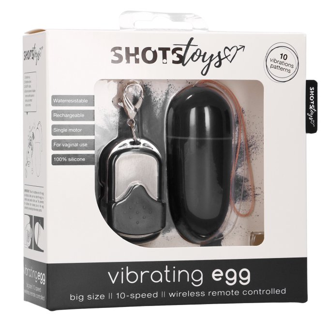 Oeuf Vibrant Big Egg Noir