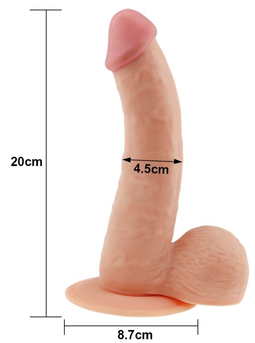 Dildo Soft Dude Chair 17 x 4.5cm