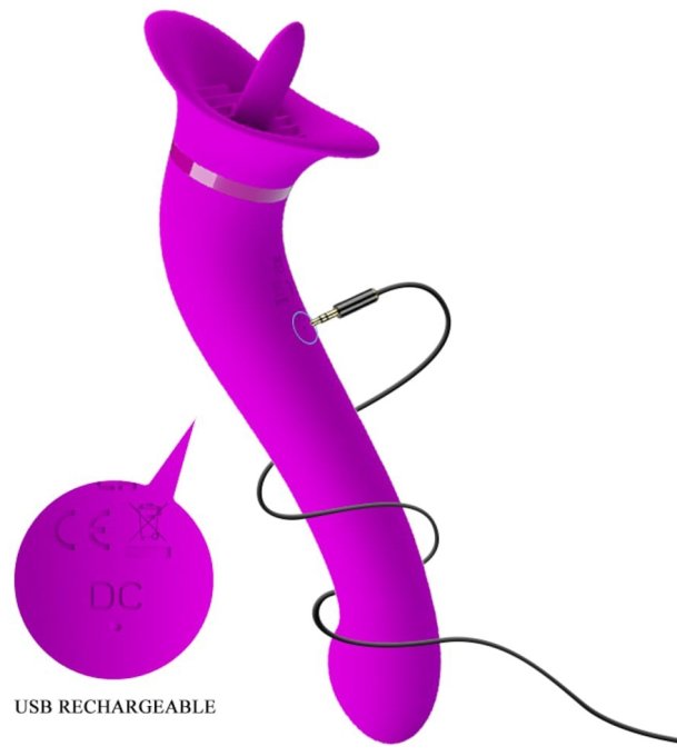 Accessoire pour anulingus Faust Pretty Love Violet