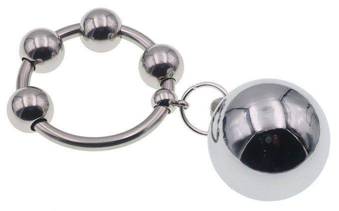 Anneau en métal avec 1 boule Weight Hanger 90g