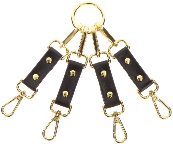 Attaches en croix Hogtie Vogue Noires