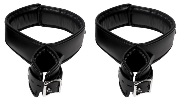 Attaches Poignets et Cuisses Wrist Cuffs Noir