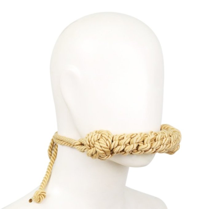 Bâillon Cordage Hemp Gag 12cm