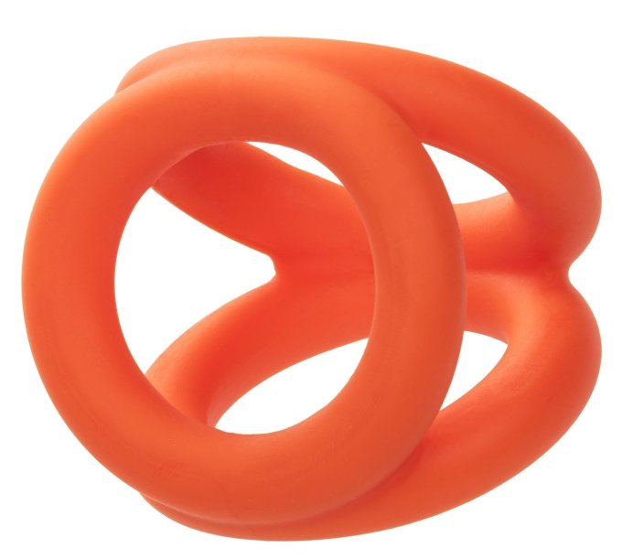 Ballstretcher en silicone Alpha Tri-Ring 38 mm Orange