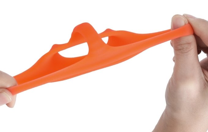 Ballstretcher en silicone Splity Orange