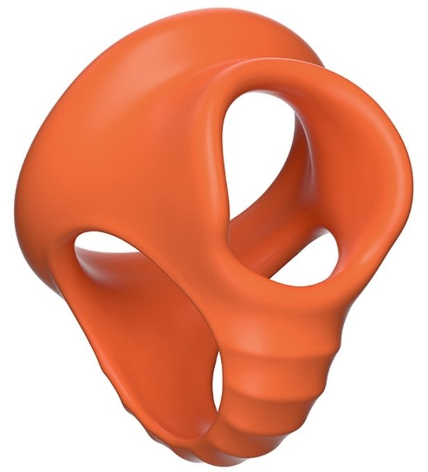 Ballstretcher en silicone Splity Orange