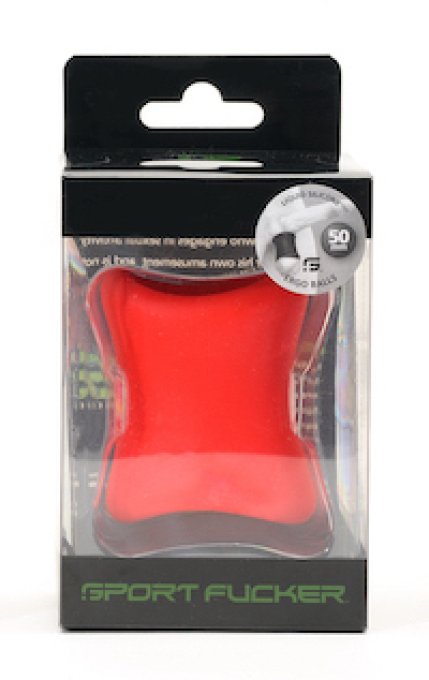 Ballstretcher Ergo Balls Hauteur 40 mm Rouge