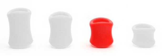 Ballstretcher Ergo Balls Hauteur 40 mm Rouge