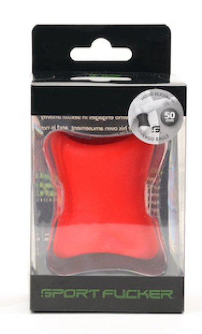 Ballstretcher Ergo Balls Hauteur 50 mm Rouge