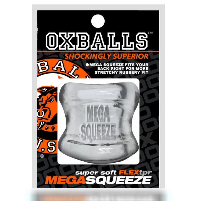 Ballstretcher Mega Squeeze 30 mm - Hauteur 50 mm Transparent