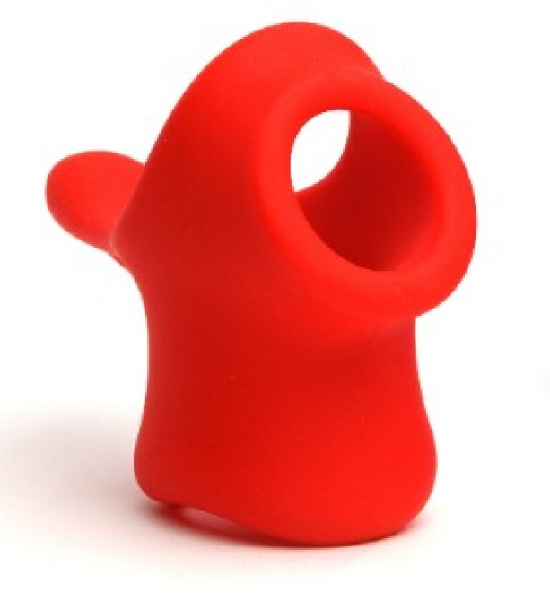 Ballstretcher Silicone Big Tailslide 30 mm - Hauteur 50 mm Rouge