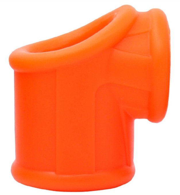 Ballstretcher silicone Cock Ball Orange