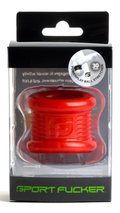 Ballstretcher souple Powerplay 30 mm - Hauteur 35 mm Rouge