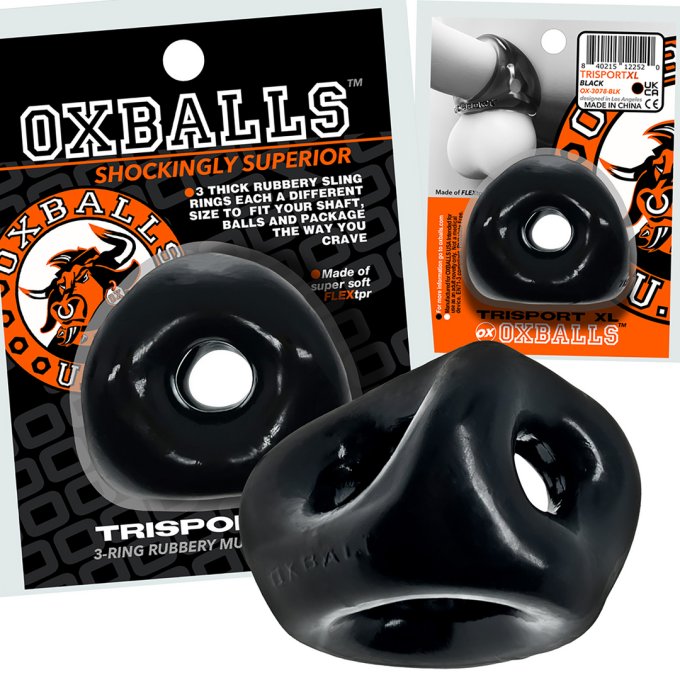 Ballstretcher Tri-Sport XL 25 mm Noir