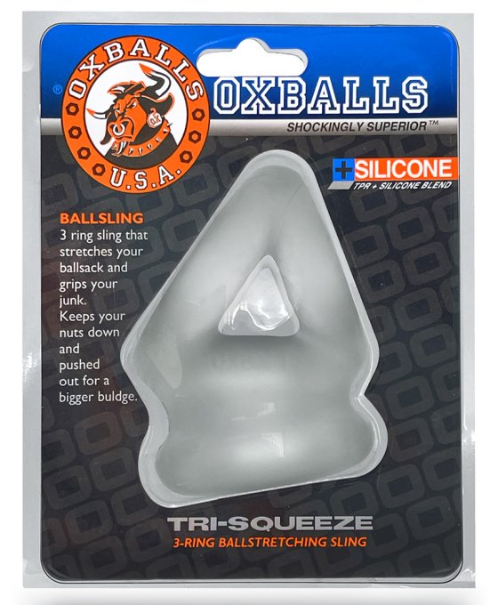 Ballstretcher Tri Squeeze Transparent