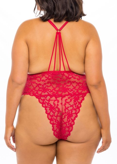 Body Jeana Rouge Grande Taille