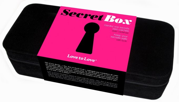 Boîte à sextoys Secret Box Noir