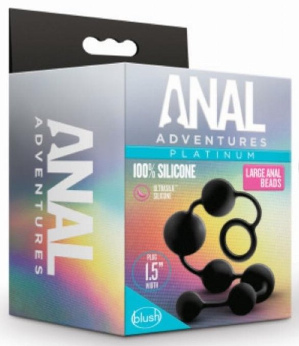 Boules anales Anal Adventures Beads Large 30 x 3.8cm