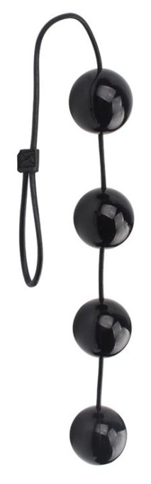 Boules anales Rubicon M 32 x 5cm Noires