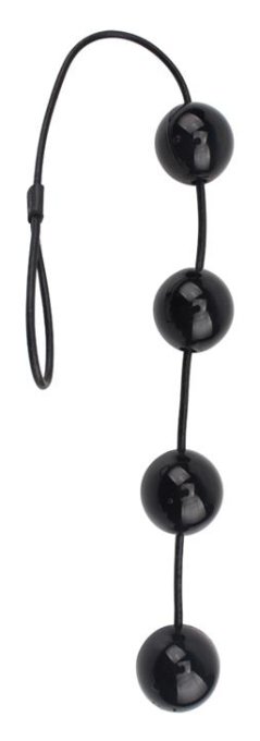 Boules anales Rubicon S 25 x 4cm Noires