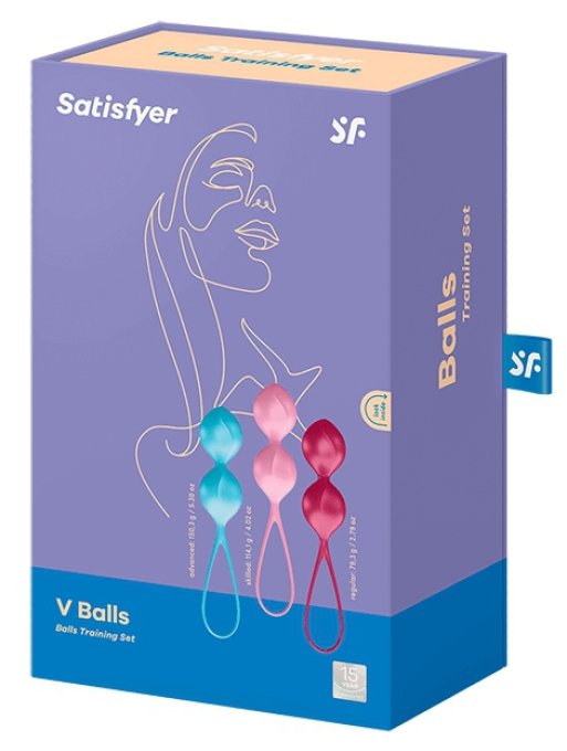 Boules de Geisha V-Balls Satisfyer 8 x 3.4cm