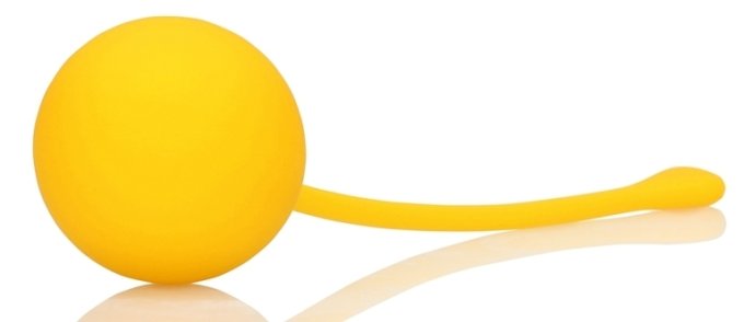 Boules de Kegel en silicone Balls Training Jaunes