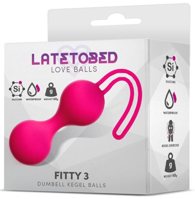 Boules de Kegel Fitty 3 Roses 3cm - Poids 62gr