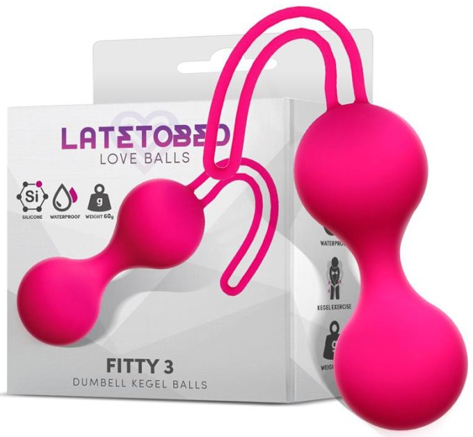 Boules de Kegel Fitty 3 Roses 3cm - Poids 62gr