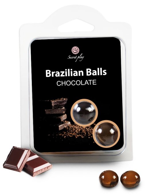 Boules de massage BRAZILIAN BALLS Chocolat