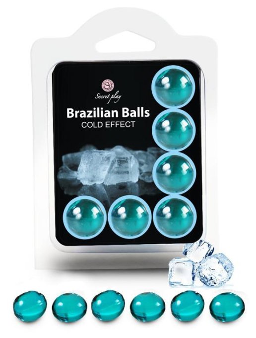 Boules de massage Brazilian Balls Effet Froid x6