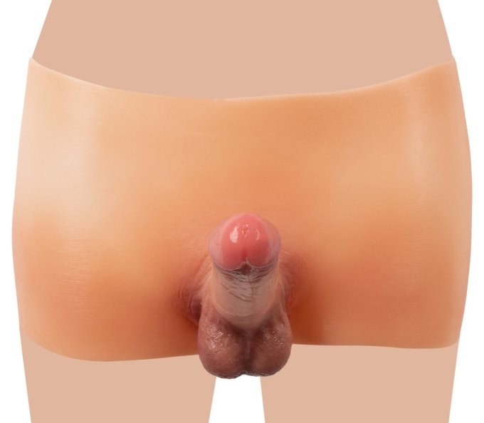 Boxer Prothèse Pénis et Fessier 18cm Penpants Taille M