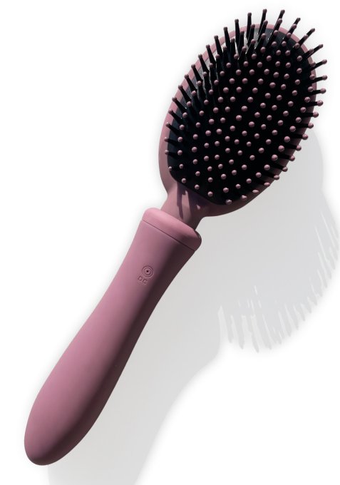 Brosse à Cheveux Vibrante Vibraliss 11.5 x 3.3cm Mauve