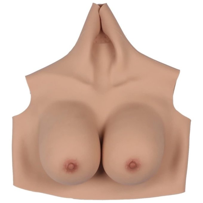 Buste Seins Coton Col haut Bonnet B