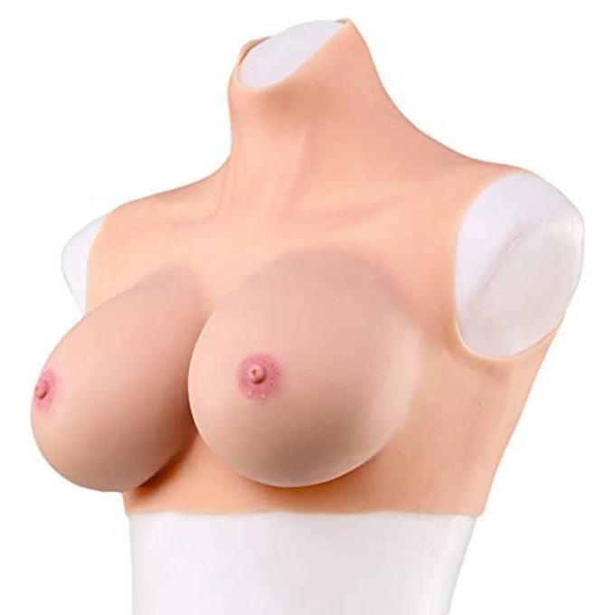 Buste Seins Coton Col haut Bonnet B