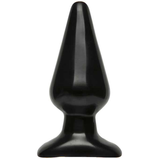 Butt Plug Smooth 12 x 6 cm Noir