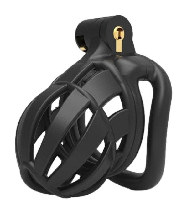 Cage de chasteté Biglea 6.5 x 3.6cm Noir