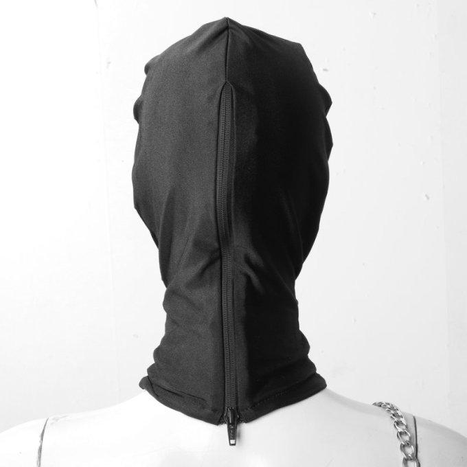 Cagoule avec zip Open n°1 Noire