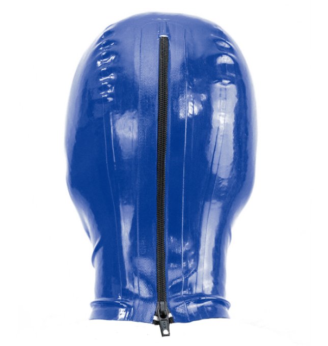 Cagoule en Latex Texie Bleu