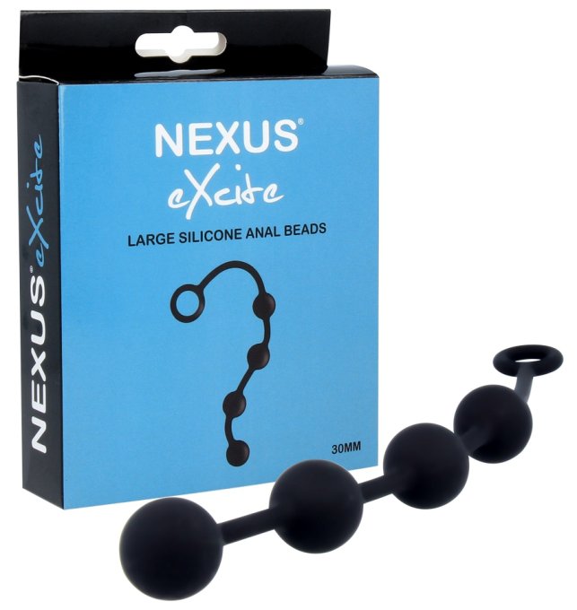 Chapelet anal Excite L Nexus 30mm Noir