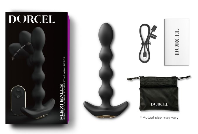 Chapelet anal Flexi Balls Dorcel 16 x 2.8cm