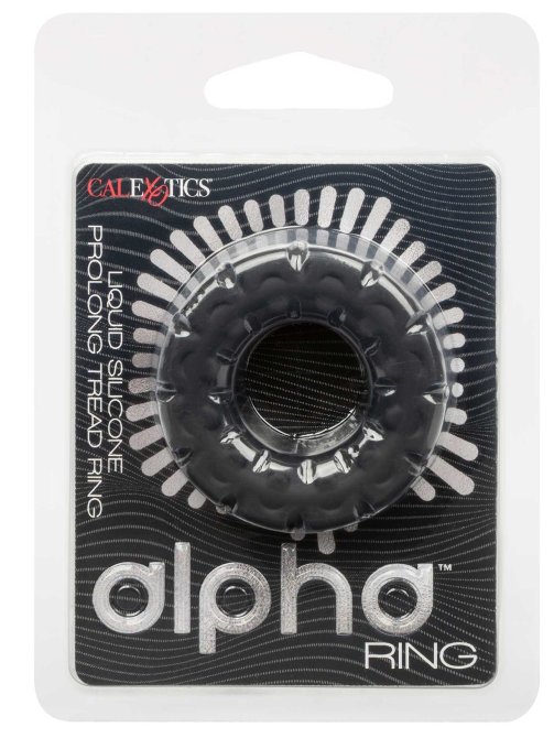 Cockring Alpha Black 25mm