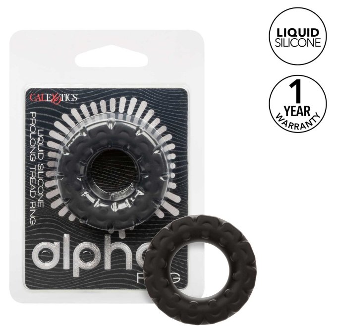 Cockring Alpha Black 25mm