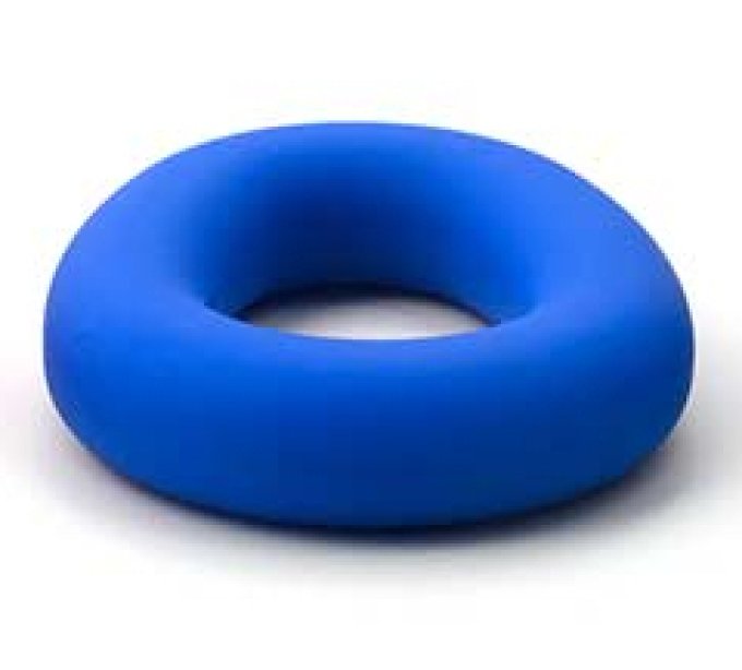 Cockring en silicone Hero Ring 35 mm Bleu