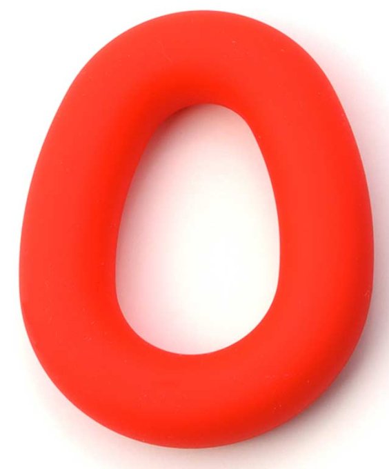 Cockring en silicone Hero Ring 35 mm Rouge