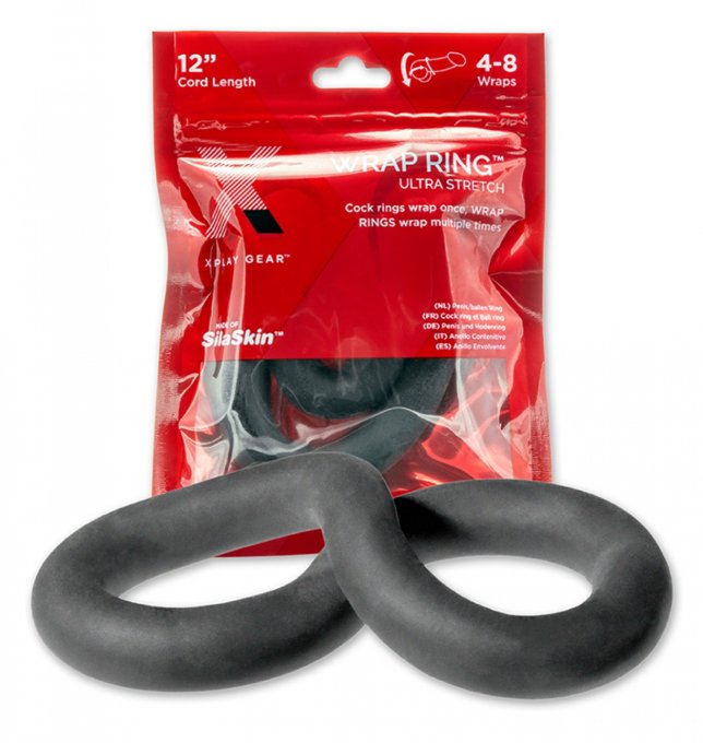 Cockring en silicone Wrap Ultra Stretch 30cm