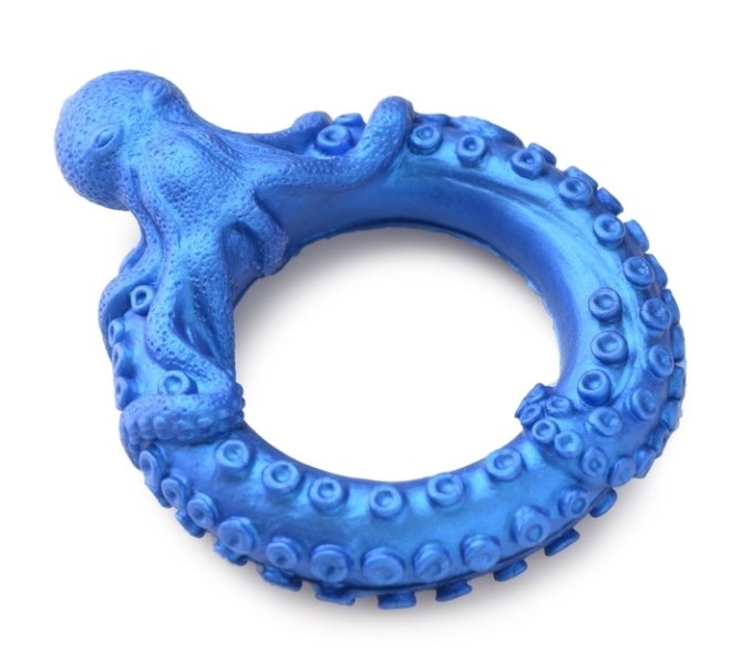 Cockring Poseidon's Octo-ring Bleu