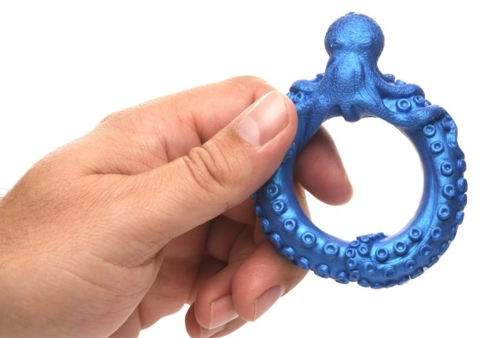 Cockring Poseidon's Octo-ring Bleu