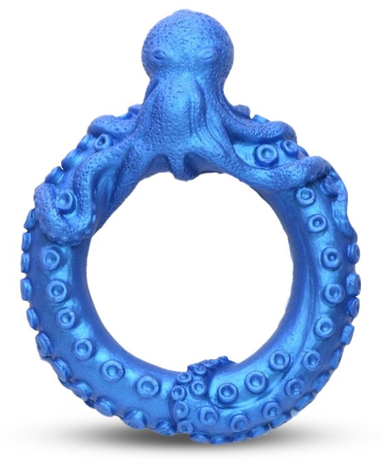 Cockring Poseidon's Octo-ring Bleu